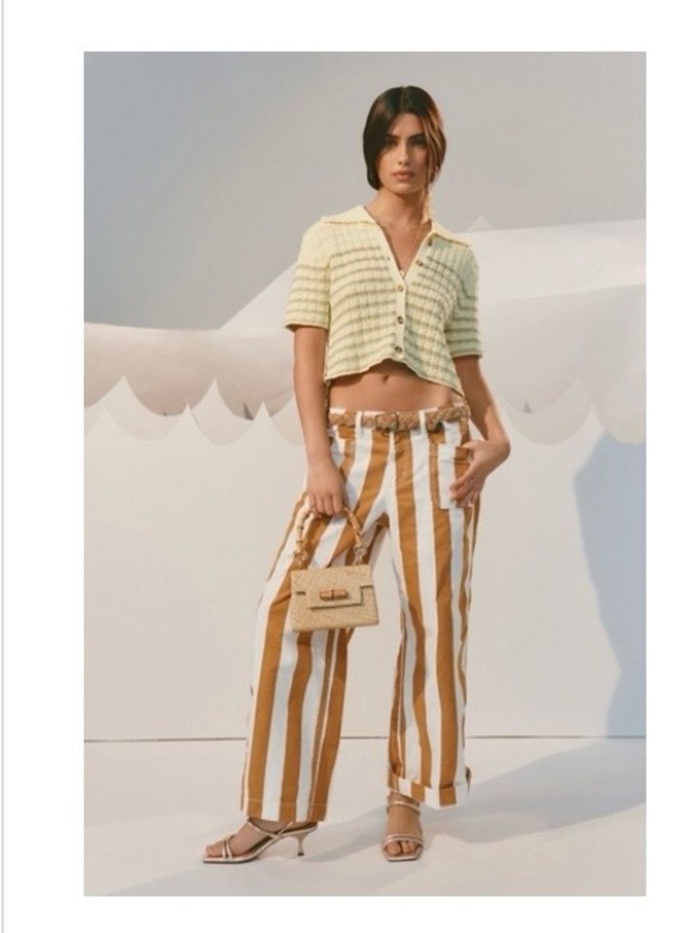 BDG Joey Striped Straight Leg Pants